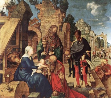 Adoration des mages Albrecht Dürer Peinture à l'huile